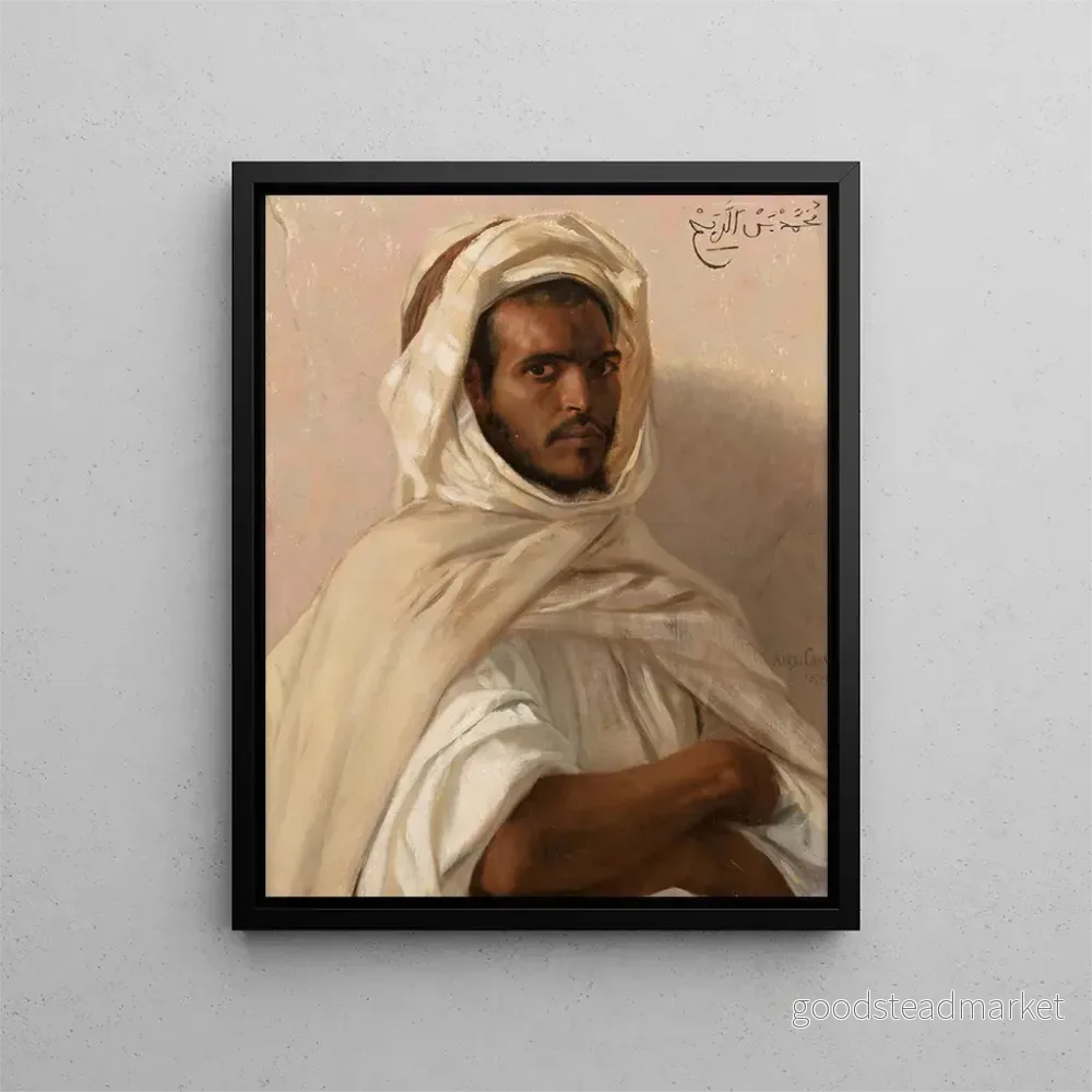 Målning Portrait av en Nordafrikan - Alexandre Cabanel | Konsttryck
