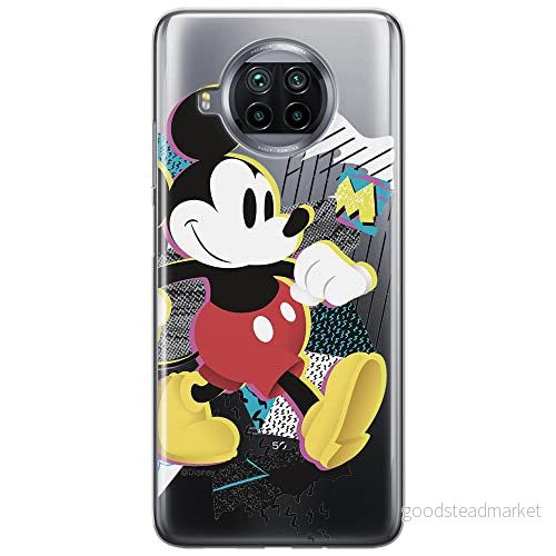 ERT GROUP mobiltelefonfodral för Xiaomi MI 10T LITE/REDMI NOTE 9 PRO 5G originalt och officiellt licensierat Disney mönster Mickey 032, gedeeltelijk transparant 5903537152189