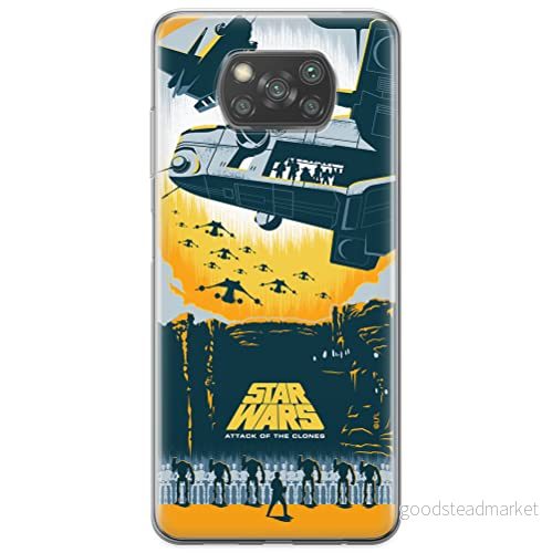 ERT GROUP mobiltelefonfodral för Xiaomi POCOPHONE X3 originalt och officiellt licensierat Star Wars mönster 022 optimalt anpassad till formen på mobiltelefonen, fodral tillverkad av TPU plast 5903537128498
