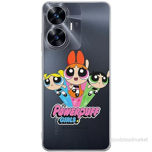 ERT GROUP mobiltelefonfodral för Realme C55 originalt och officiellt licensierat The Powerpuff Girls mönster 029 optimalt anpassad till formen på mobiltelefonen, gedeeltelijk transparant 5905511973780