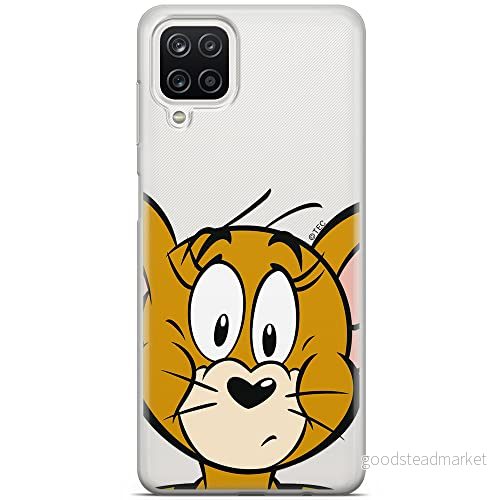 ERT GROUP mobiltelefonfodral för Samsung A12 / M12 originalt och officiellt licensierat Tom and Jerry mönster 002 optimalt anpassad till formen på mobiltelefonen, gedeeltelijk transparant 5903040097847