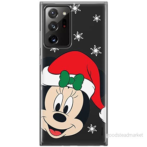 ERT GROUP mobiltelefonfodral för Samsung GALAXY NOTE 20 ULTRA originalt och officiellt licensierat Disney mönster Minnie 060 optimalt anpassad till formen på mobiltelefonen, gedeeltelijk transparant 5903040355480