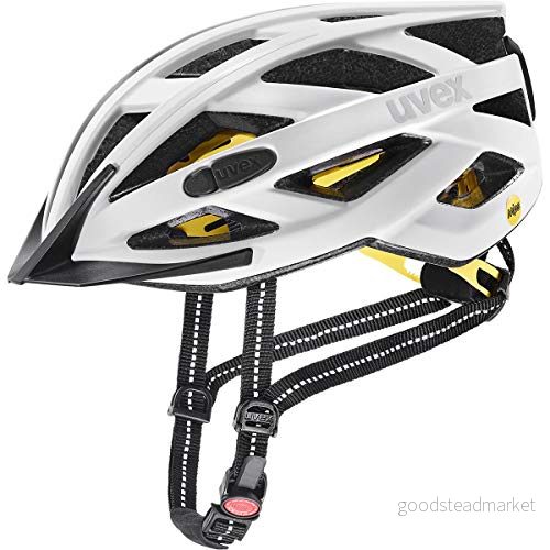 uvex city i vo MIPS lätt cityhjälm för dam och herr system inkl. LED lampa all white matt 56 60 cm 4043197336206