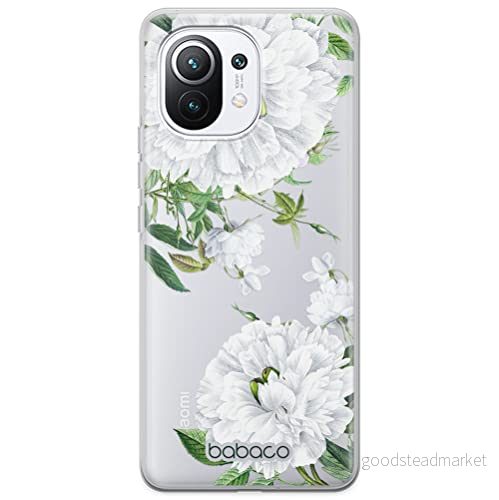 ERT GROUP mobiltelefonfodral för Xiaomi 11 originalt och officiellt licensierat Babaco mönster Flowers 047 optimalt anpassad till formen på mobiltelefonen, gedeeltelijk transparant 5905131333834