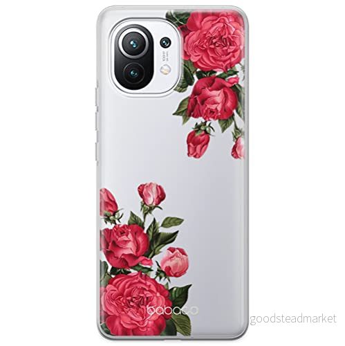 ERT GROUP mobiltelefonfodral för Xiaomi 11 originalt och officiellt licensierat Babaco mönster Flowers 007 optimalt anpassad till formen på mobiltelefonen, gedeeltelijk transparant 5903537098685