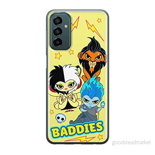 ERT GROUP mobiltelefonfodral för Samsung M13 4G/M23 5G/F23 originalt och officiellt licensierat Disney mönster Villains 004, fodral tillverkad av TPU plast 5905511377724