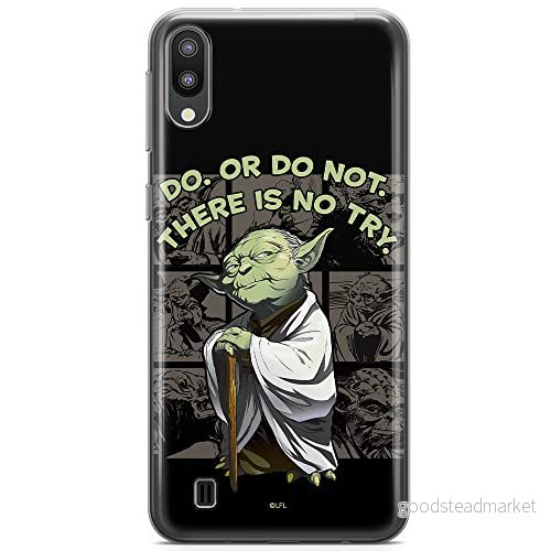 ERT GROUP mobiltelefonfodral för Samsung M10 originalt och officiellt licensierat Star Wars mönster Yoda 007 optimalt anpassad till formen på mobiltelefonen, fodral tillverkad av TPU plast 5903537299693