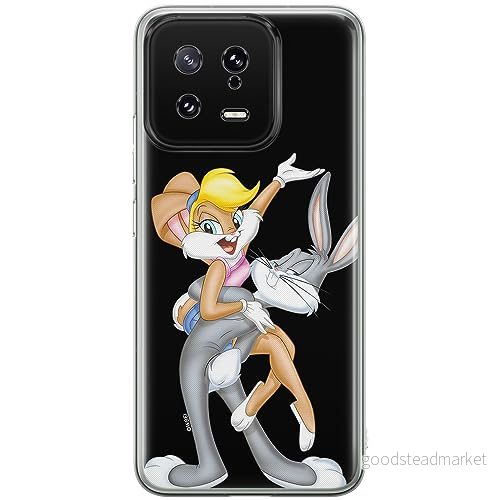 ERT GROUP mobiltelefonfodral för Xiaomi 13 originalt och officiellt licensierat Looney Tunes mönster Lola & Bugs 001 optimalt anpassad till formen på mobiltelefonen, fodral tillverkad av TPU plast 5905511914745