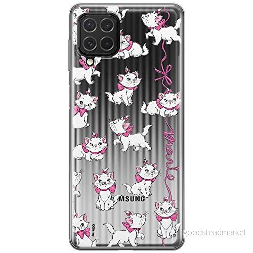 ERT GROUP mobiltelefonfodral för Samsung F62 / M62 originalt och officiellt licensierat Disney mönster Marie 008 optimalt anpassad till formen på mobiltelefonen, gedeeltelijk transparant 5905131787514