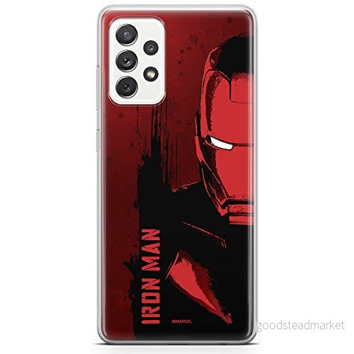 ERT GROUP mobiltelefonfodral för Samsung A73 5G originalt och officiellt licensierat Marvel mönster Iron Man 004 optimalt anpassad till formen på mobiltelefonen, fodral tillverkad av TPU plast 5904805513114