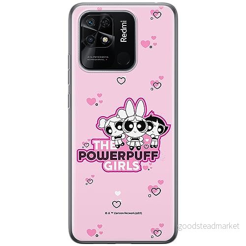 ERT GROUP mobiltelefonfodral för Xiaomi REDMI 10C originalt och officiellt licensierat The Powerpuff Girls mönster 023, fodral tillverkad av TPU plast 5905511969721