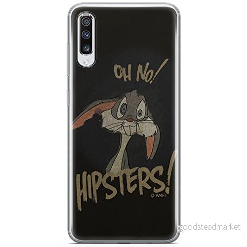 ERT GROUP mobiltelefonfodral för Samsung A70 originalt och officiellt licensierat Looney Tunes mönster Bugs 005 optimalt anpassad till formen på mobiltelefonen, fodral tillverkad av TPU plast 5902980472585
