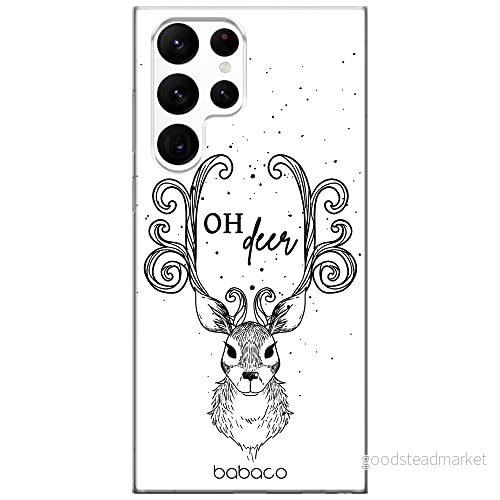 ERT GROUP mobiltelefonfodral för Samsung S22 ULTRA originalt och officiellt licensierat Babaco mönster Winter 002 optimalt anpassad till formen på mobiltelefonen, fodral tillverkad av TPU plast 5904805281693