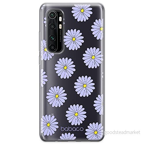 ERT GROUP mobiltelefonfodral för Xiaomi MI NOTE 10 Lite originalt och officiellt licensierat Babaco mönster Flowers 021 optimalt anpassad till formen på mobiltelefonen, gedeeltelijk transparant 5903932647754