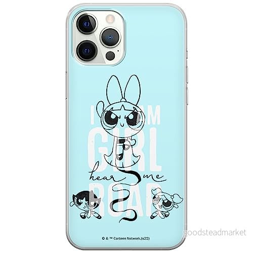 ERT GROUP mobiltelefonfodral för Iphone 12/12 PRO originalt och officiellt licensierat The Powerpuff Girls mönster 040, fodral tillverkad av TPU plast 5905511983475