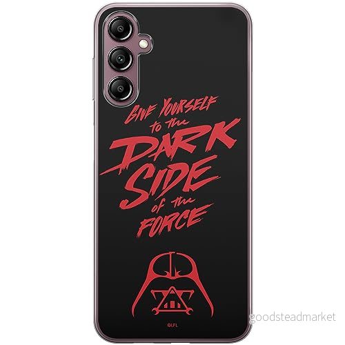 ERT GROUP mobiltelefonfodral för Samsung A14 4G/5G originalt och officiellt licensierat Star Wars mönster Darth Vader 020 anpassad till formen på mobiltelefonen, fodral tillverkad av TPU plast 5905511823122
