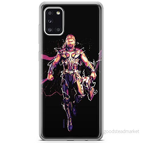 ERT GROUP Mobiltelefonskal för Samsung A31 original och officiellt licensierad Marvel mönster Thor 005 perfekt anpassat till mobiltelefonens form, fodral av TPU 5904805163951