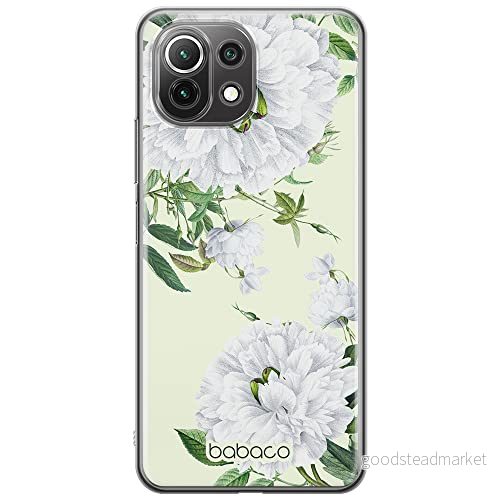 ERT GROUP mobiltelefonfodral för Xiaomi 11 LITE 4G/5G originalt och officiellt licensierat Babaco mönster Flowers 047, fodral tillverkad av TPU plast 5905131336040