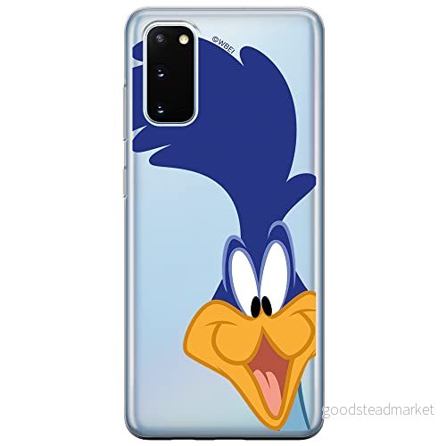 ERT GROUP mobiltelefonfodral för Samsung S20 FE / 5G originalt och officiellt licensierat Looney Tunes mönster Road Runner 001 anpassad till formen på mobiltelefonen, gedeeltelijk transparant 5903932405507