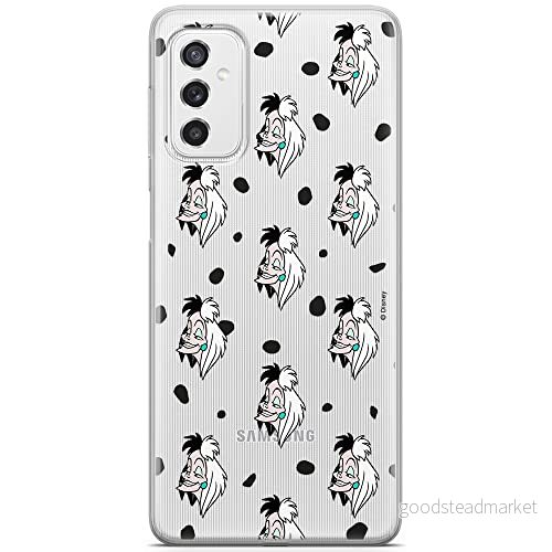 ERT GROUP mobiltelefonfodral för Samsung M52 5G originalt och officiellt licensierat Disney mönster Cruella 005 optimalt anpassad till formen på mobiltelefonen, gedeeltelijk transparant 5904805485541