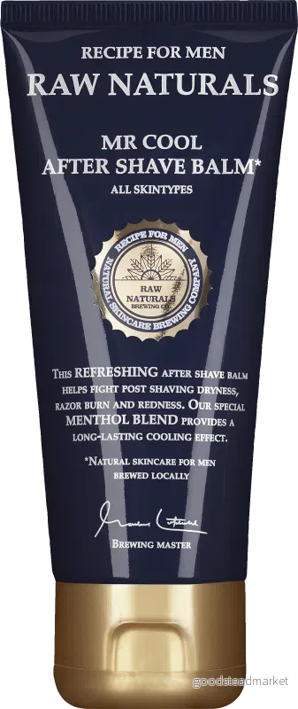 Raw Naturals by Recipe for Men Mr Cool After Shave Balm 100 ml 7391593002339