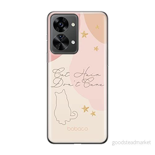 ERT GROUP mobiltelefonfodral för Oneplus NORD 2T 5G originalt och officiellt licensierat Babaco mönster Cats 007 optimalt anpassad till formen på mobiltelefonen, fodral tillverkad av TPU plast 5905511273828