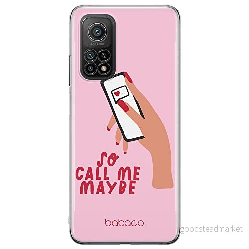ERT GROUP mobiltelefonfodral för Xiaomi MI 10T 5G / PRO originalt och officiellt licensierat Babaco mönster Call me maybe 001, fodral tillverkad av TPU plast 5904805035463