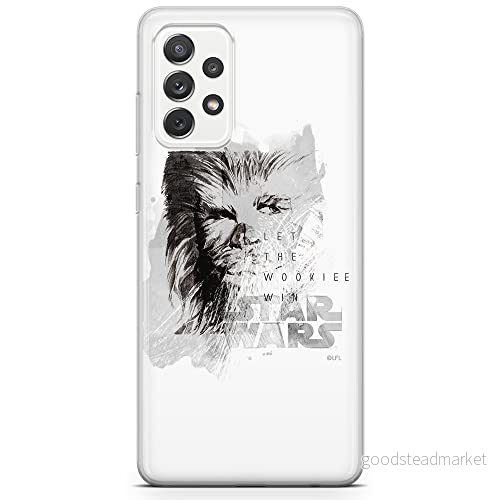 ERT GROUP mobiltelefonfodral för Samsung A73 5G originalt och officiellt licensierat Star Wars mönster Chewbacca 004 optimalt anpassad till formen på mobiltelefonen, fodral tillverkad av TPU plast 5904805516481