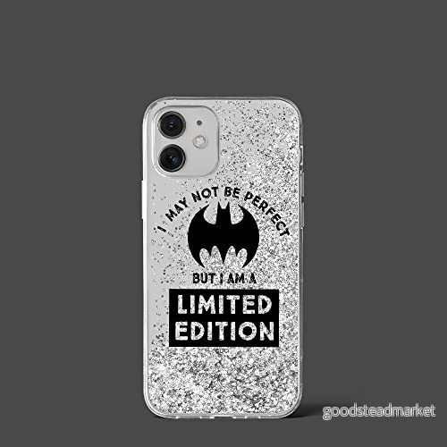 ERT GROUP mobiltelefonfodral för Apple Iphone 12/12 PRO originalt och officiellt licensierat DC mönster Bat Girl 007 Vit optimalt anpassad till formen på mobiltelefonen, med glitter overflow effekt 5903040377437