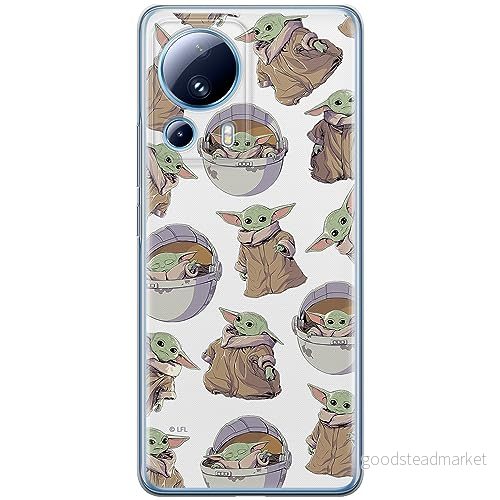 ERT GROUP mobiltelefonfodral för Xiaomi 13 LITE/CIVI 2 originalt och officiellt licensierat Star Wars mönster Baby Yoda 028 anpassad till formen på mobiltelefonen, fodral tillverkad av TPU plast 5905511923730