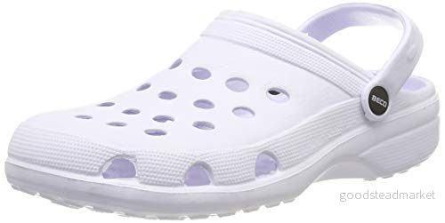 Beco Eva Clogs för män, Vit, 39 EU 4013368068427