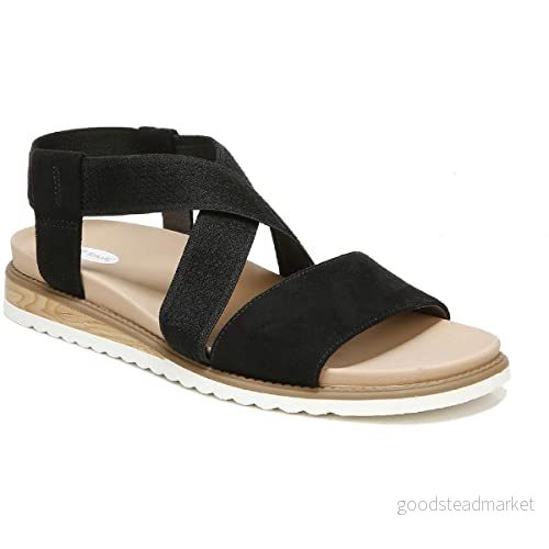 Dr. Scholl's Islander sandal för kvinnor, Svart 39 EU 17126210121