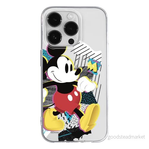 ERT GROUP mobiltelefonfodral för Apple Iphone 14 PRO MAX originalt och officiellt licensierat Disney mönster Mickey 032 optimalt anpassad till formen på mobiltelefonen, gedeeltelijk transparant 5905131927194