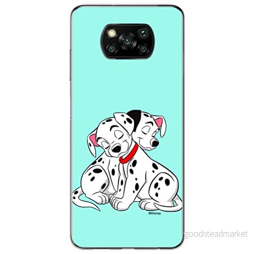 ERT GROUP mobiltelefonfodral för Xiaomi POCOPHONE X3 originalt och officiellt licensierat Disney mönster Dalmatians 005 optimalt anpassad till formen på mobiltelefonen, fodral tillverkad av TPU plast 5905131172181
