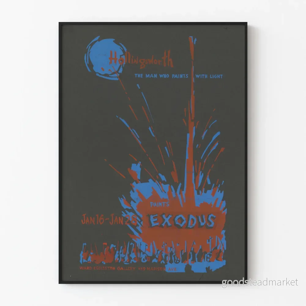 Dekorativ poster Hollingsworth Exposition Exodus Dekorativ poster Hollingsworth Exposition Exodus