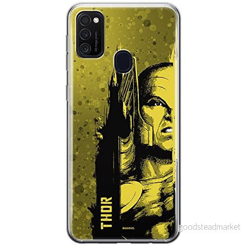 ERT GROUP mobiltelefonfodral för Samsung M21 originalt och officiellt licensierat Marvel mönster Thor 001 optimalt anpassad till formen på mobiltelefonen, fodral tillverkad av TPU plast 5903537837932