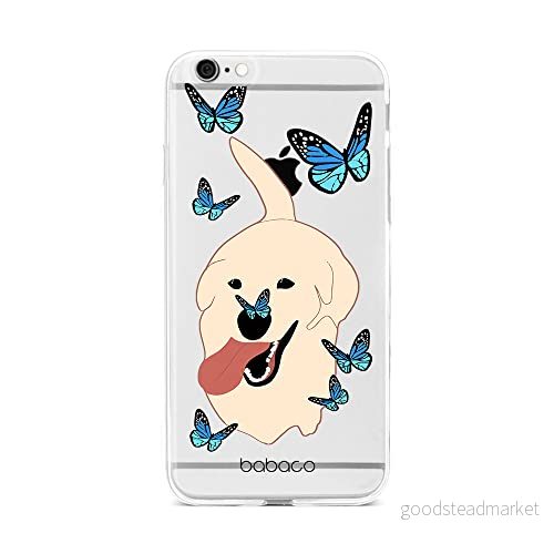 ERT GROUP mobiltelefonfodral för Iphone 6/6S originalt och officiellt licensierat Babaco mönster Dogs 011 optimalt anpassad till formen på mobiltelefonen, gedeeltelijk transparant 5905131004536