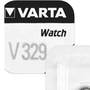 Varta V329, Engångsbatteri, SR731, Silver oxid (S), 1,55 V, 1 styck, 37 mAh 4008496245864 Varta V329, Engångsbatteri, SR731, Silver oxid (S), 1,55 V, 1 styck, 37 mAh 4008496245864
