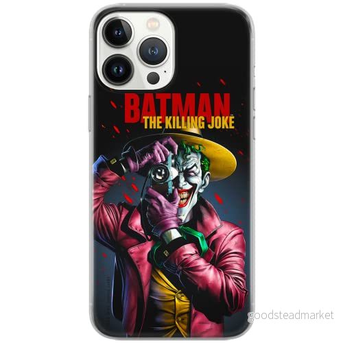 ERT GROUP mobiltelefonfodral för Apple Iphone 5/5S/SE originalt och officiellt licensierat DC mönster Joker 008 Vit optimalt anpassad till formen på mobiltelefonen, fodral tillverkad av TPU plast 5903932737479