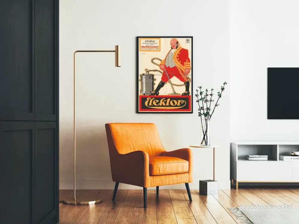Vintage affisch Elektör för dammsugare - Bild 2