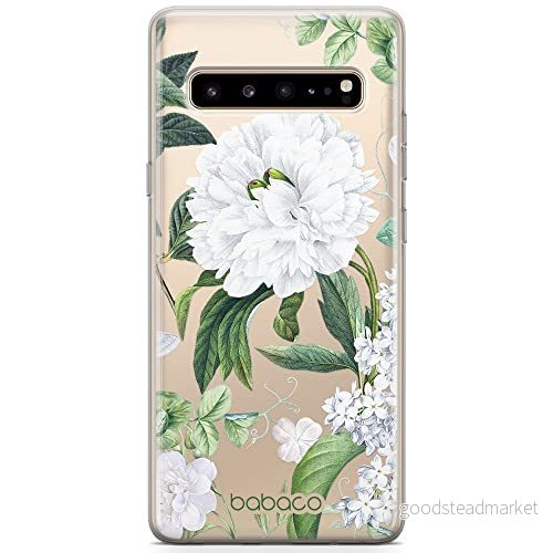 ERT GROUP mobiltelefonfodral för Samsung S10 5G originalt och officiellt licensierat Babaco mönster Flowers 031 optimalt anpassad till formen på mobiltelefonen, gedeeltelijk transparant 5905131282675