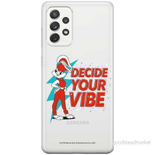 ERT GROUP mobiltelefonfodral för Samsung A33 5G originalt och officiellt licensierat Looney Tunes mönster Lola 007 optimalt anpassad till formen på mobiltelefonen, gedeeltelijk transparant 5905795069889