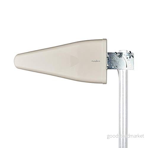 NEDIS 5G / 4G 3G antenn GSM Inomhus och utomhusområden 698 5000MHz Förstärkning dBi (med antennkabel): 11 dB 4,00m Vit 4,00 m 5412810327942