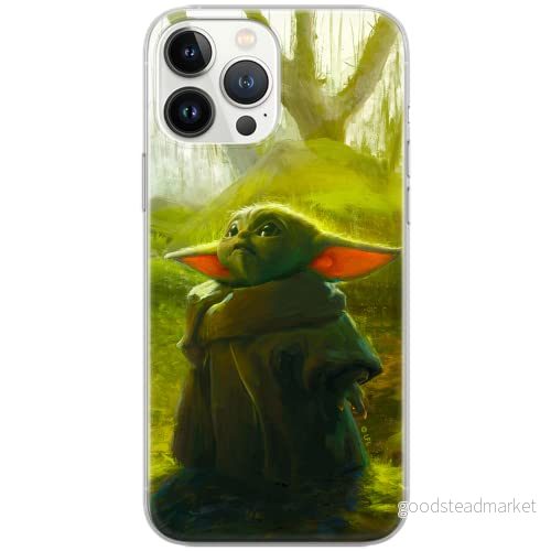 ERT GROUP mobiltelefonfodral för Huawei P30 Lite originalt och officiellt licensierat Star Wars mönster Baby Yoda 017 Vit anpassad till formen på mobiltelefonen, fodral tillverkad av TPU plast 5904805064364