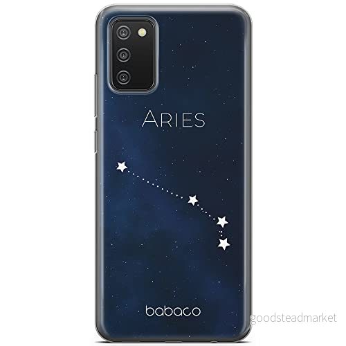 ERT GROUP mobiltelefonfodral för Samsung A02S originalt och officiellt licensierat Babaco mönster Zodiac Constellation 001 anpassad till formen på mobiltelefonen, fodral tillverkad av TPU plast 5903932188189