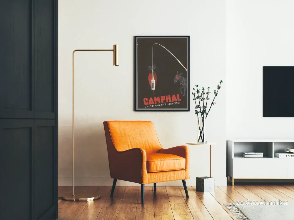 Vintage reklamposter för Camphal hjärtstimulerare - Bild 2
