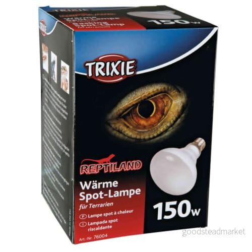 Trixie 76004 värmespotlampa, ø 95 x 130 mm, 150 W, svart 4011905760049