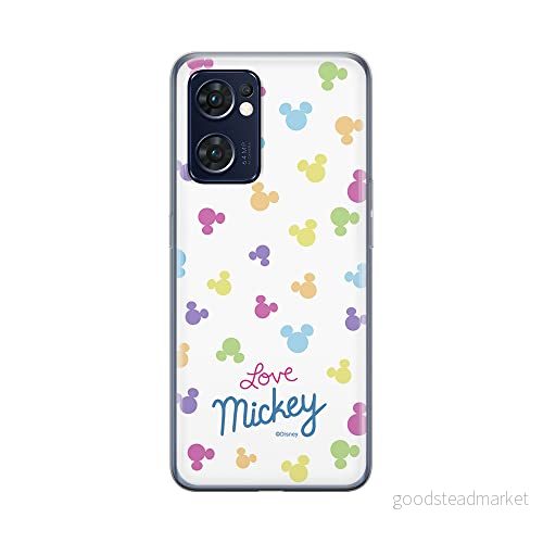 ERT GROUP mobiltelefonfodral för Oppo RENO 7 5G originalt och officiellt licensierat Disney mönster Mickey 017 optimalt anpassad till formen på mobiltelefonen, fodral tillverkad av TPU plast 5905511307295