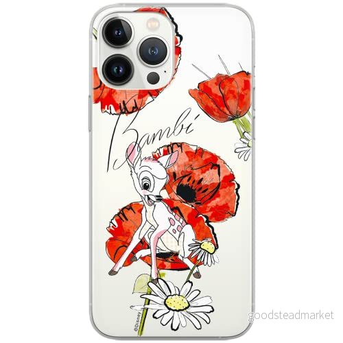 ERT GROUP mobiltelefonfodral för Huawei P30 Lite originalt och officiellt licensierat Disney mönster Bambi 002 Vit optimalt anpassad till formen på mobiltelefonen, gedeeltelijk transparant 5902980422924