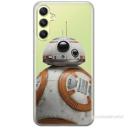 ERT GROUP mobiltelefonfodral för Samsung A34 5G originalt och officiellt licensierat Star Wars mönster BB 8 002 optimalt anpassad till formen på mobiltelefonen, gedeeltelijk transparant 5905511778453